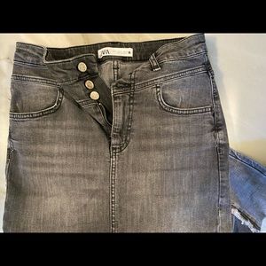Zara jean skirt